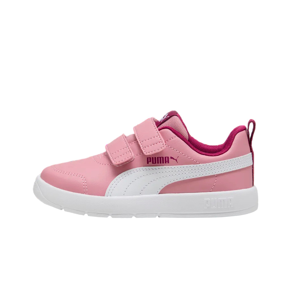 Puma zapatilla moda niño Courtflex V3 V PS lateral exterior