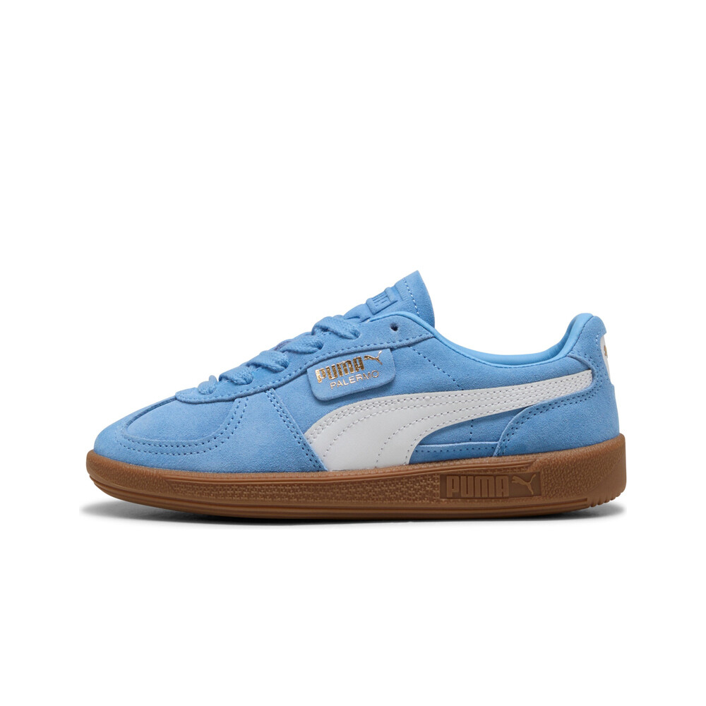 Puma zapatilla moda niño Palermo Jr lateral exterior