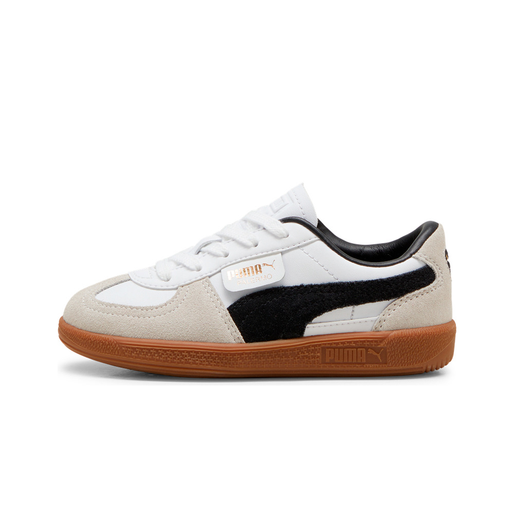 Puma zapatilla moda niño Palermo Lth PS lateral exterior