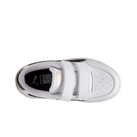 Puma zapatilla moda niño Shuffle Downtown Lo vista superior