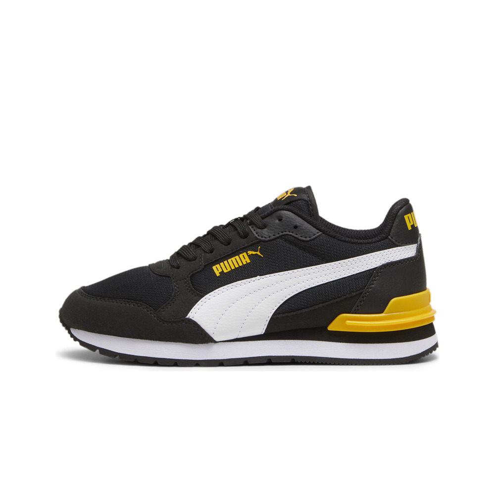 Puma zapatilla moda niño ST Runner v4 Mesh Jr lateral exterior