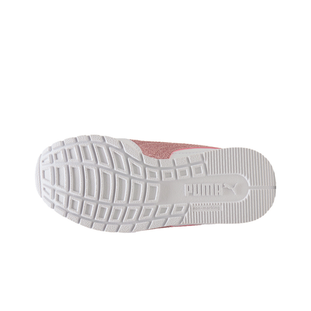 Puma zapatilla moda niño ST Runner v4 SL Glit vista trasera