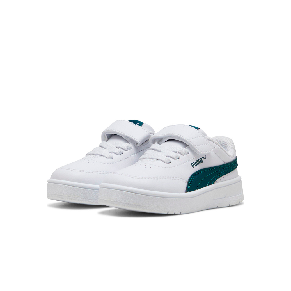 Puma zapatilla multideporte bebe Court Classic Clean lateral interior