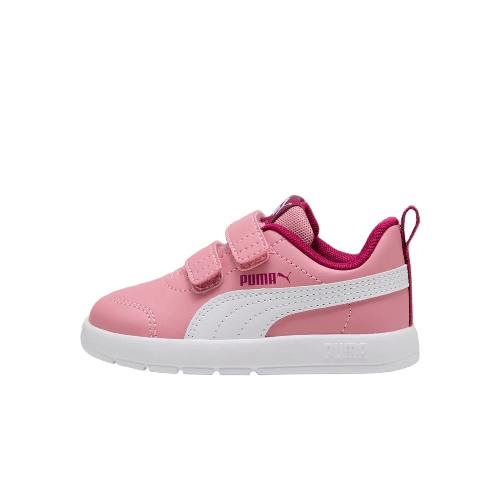 Puma zapatilla multideporte bebe Courtflex V3 V Inf lateral exterior