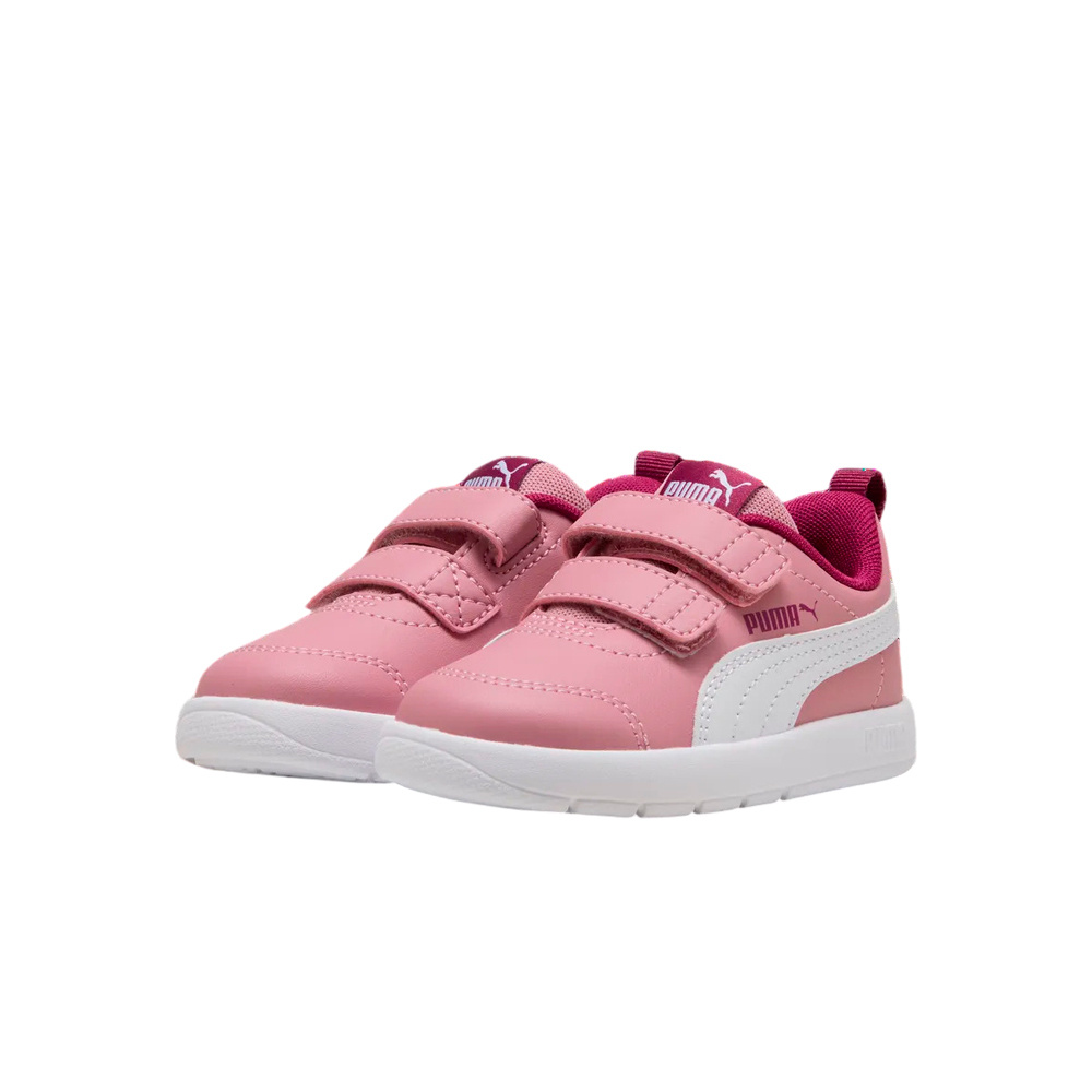 Puma zapatilla multideporte bebe Courtflex V3 V Inf lateral interior