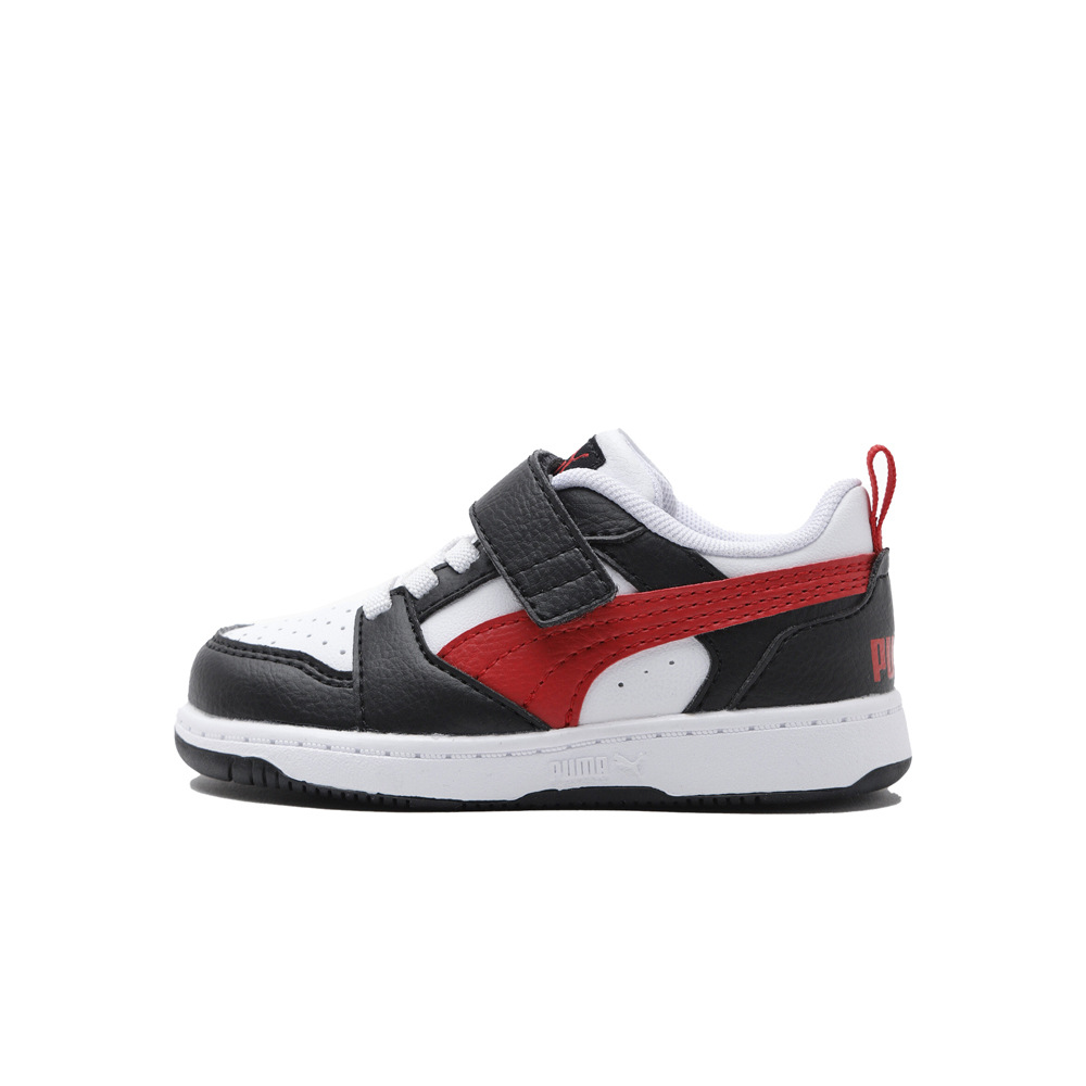 Puma zapatilla multideporte bebe Puma Rebound V6 Lo AC+ Inf lateral exterior