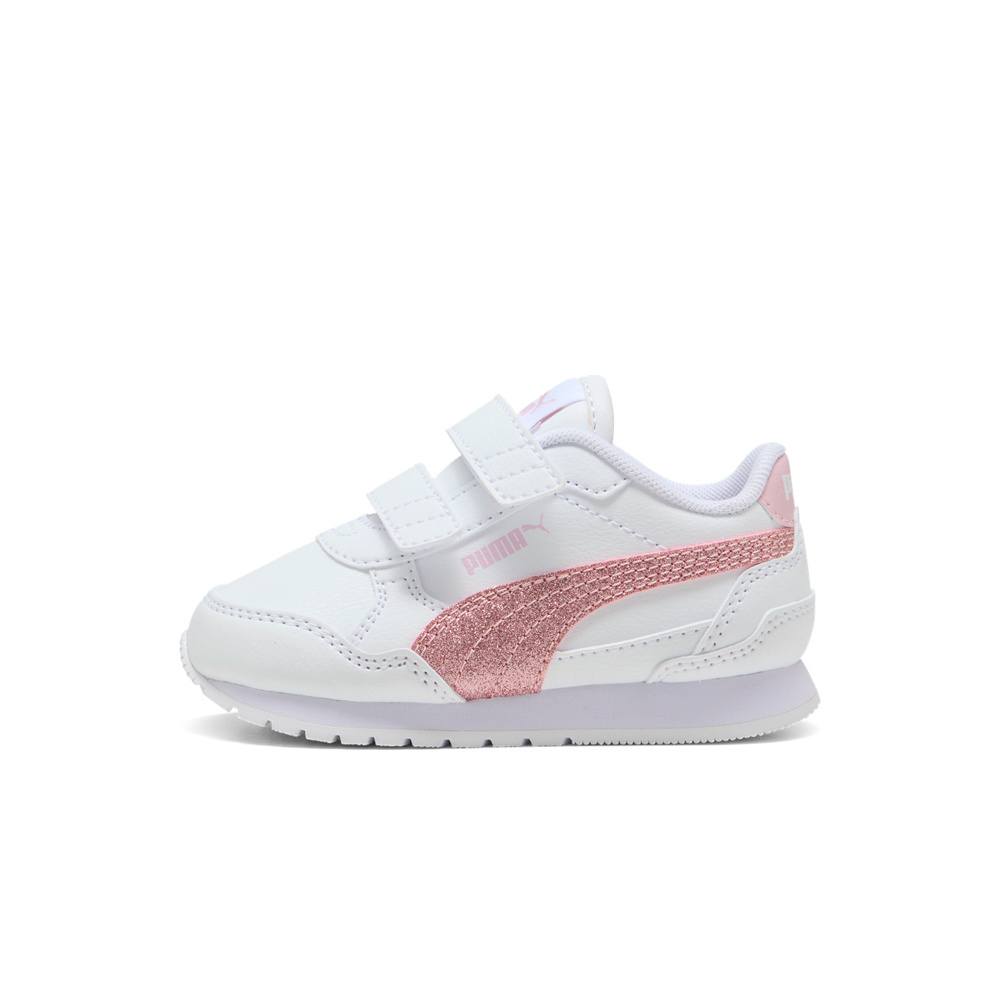 Puma zapatilla multideporte bebe ST Runner v4 SL Glit lateral exterior