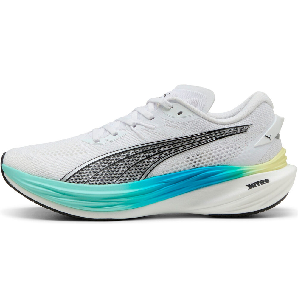 Puma zapatilla running hombre Deviate NITRO 3 lateral exterior