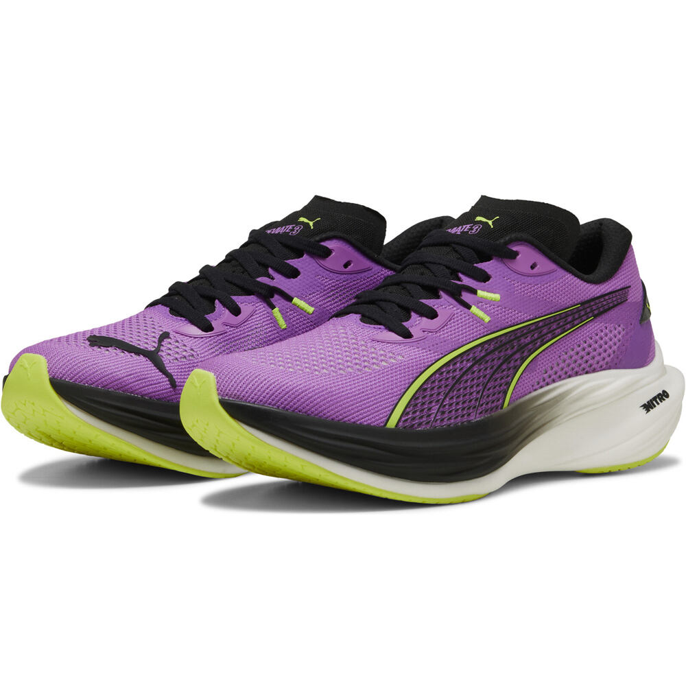 Puma zapatilla running hombre Deviate NITRO 3 lateral interior