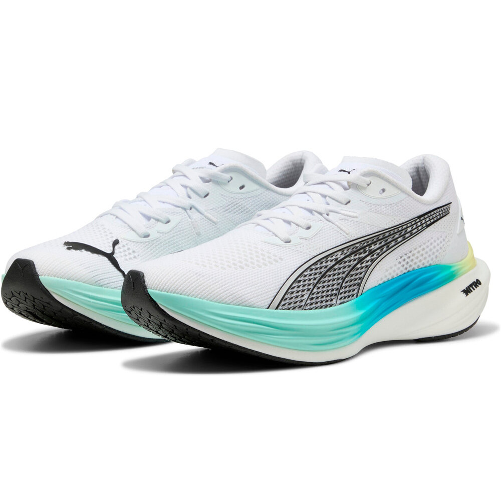 Puma zapatilla running hombre Deviate NITRO 3 lateral interior
