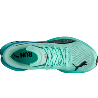 Puma zapatilla running hombre Deviate NITRO 3 vista superior