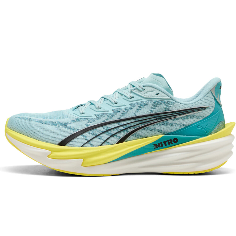 Puma zapatilla running hombre Deviate NITRO 4 lateral exterior