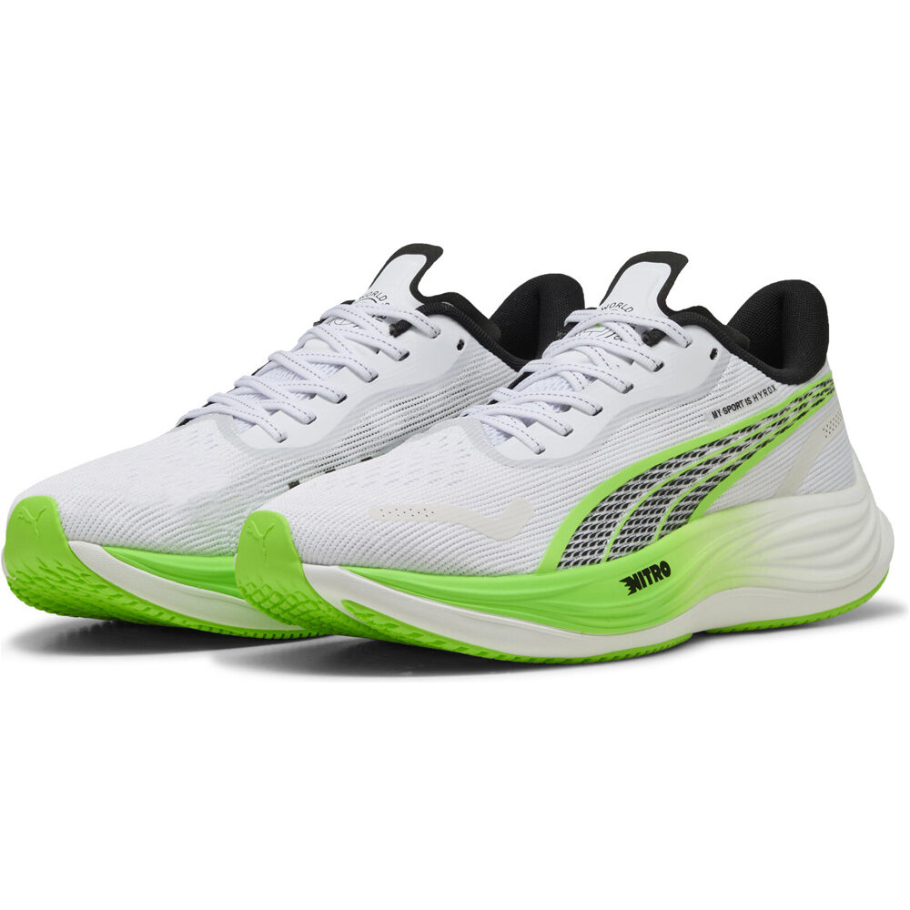 Puma zapatilla running hombre Velocity NITRO 3 HYR lateral interior
