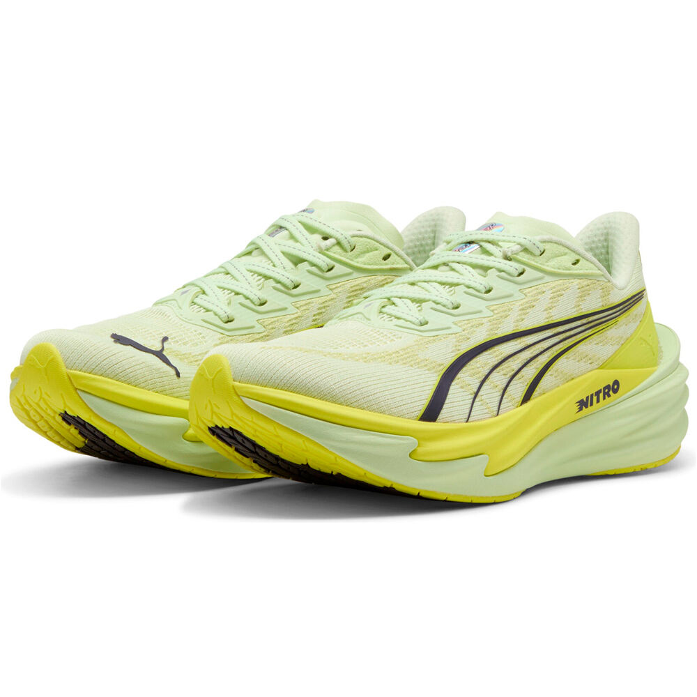 Puma zapatilla running mujer Deviate NITRO 4 Wns lateral interior
