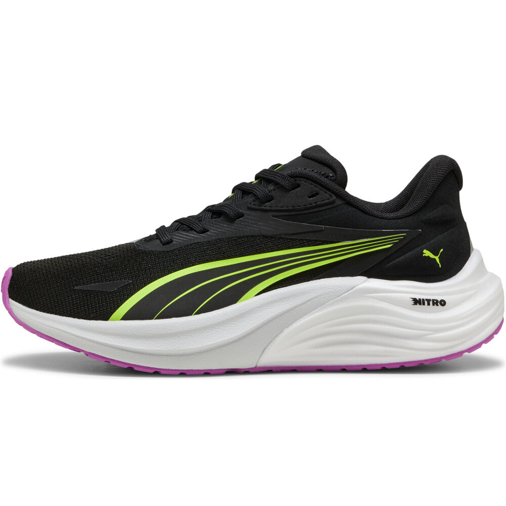 Puma zapatilla running mujer Electrify NITRO 4 Wn lateral exterior