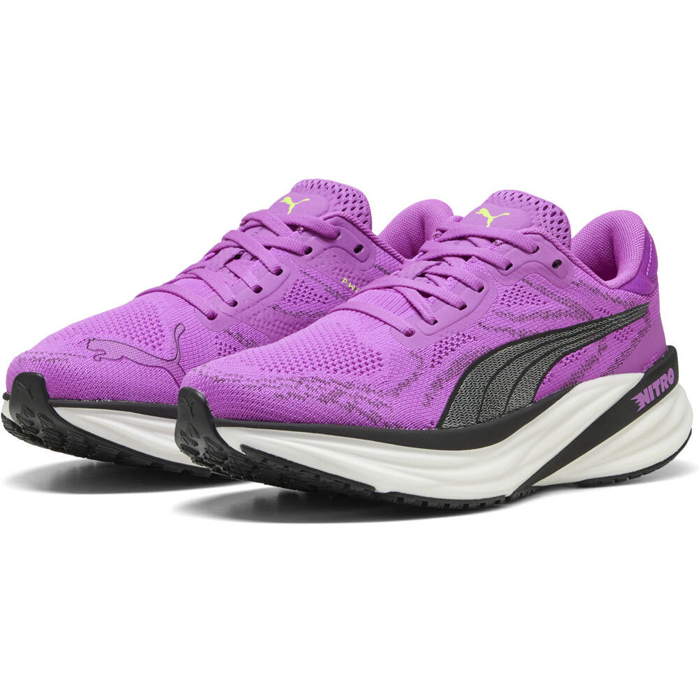 Puma zapatilla running mujer Magnify NITRO 2 Wns lateral interior