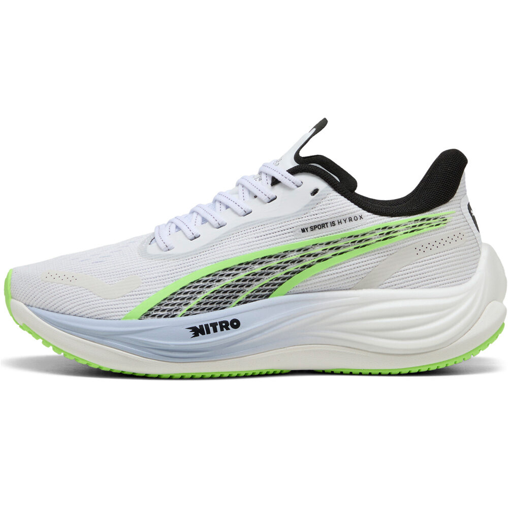 Puma zapatilla running mujer Velocity NITRO 3 HYR lateral exterior