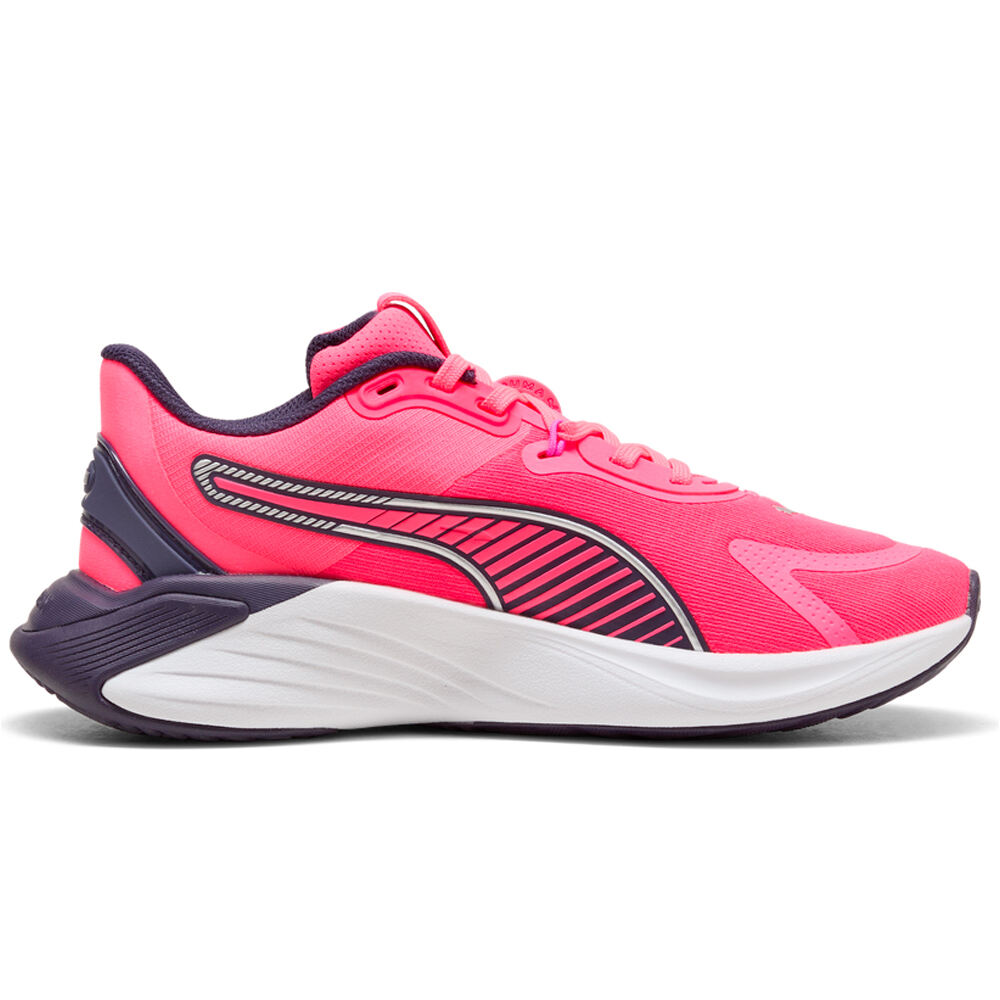 Puma zapatillas fitness mujer PWR HYBRID TR FUC lateral interior