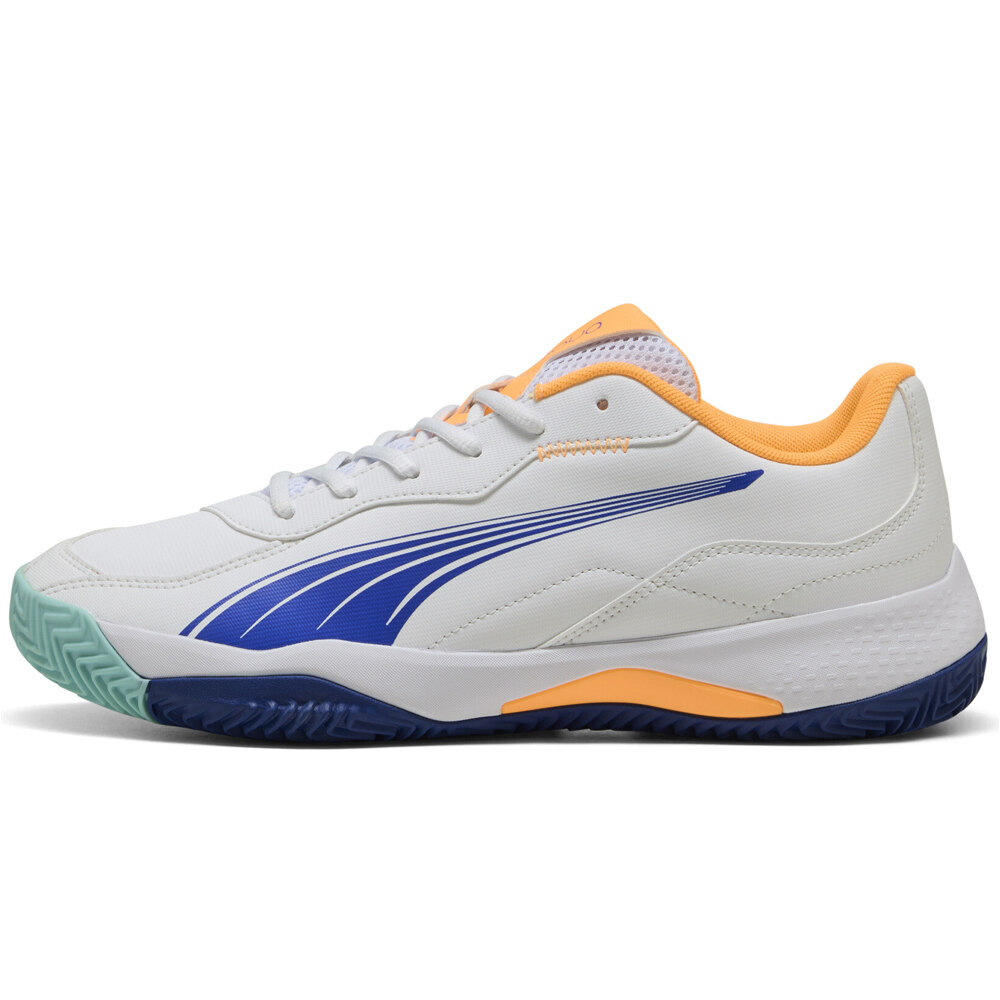 Puma Zapatillas Padel Hombre NOVA SMASH BLAZ lateral exterior