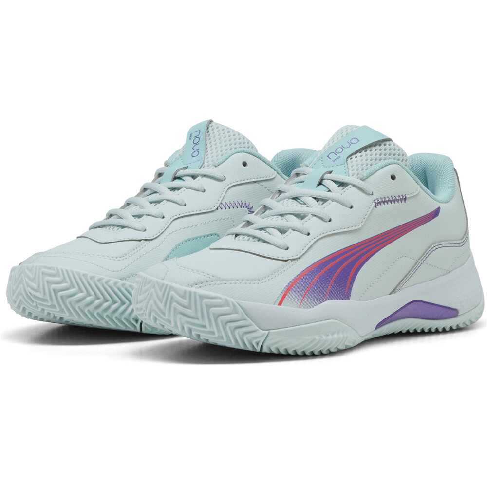 Puma Zapatillas Padel Mujer NOVA SMASH WMN VE lateral interior