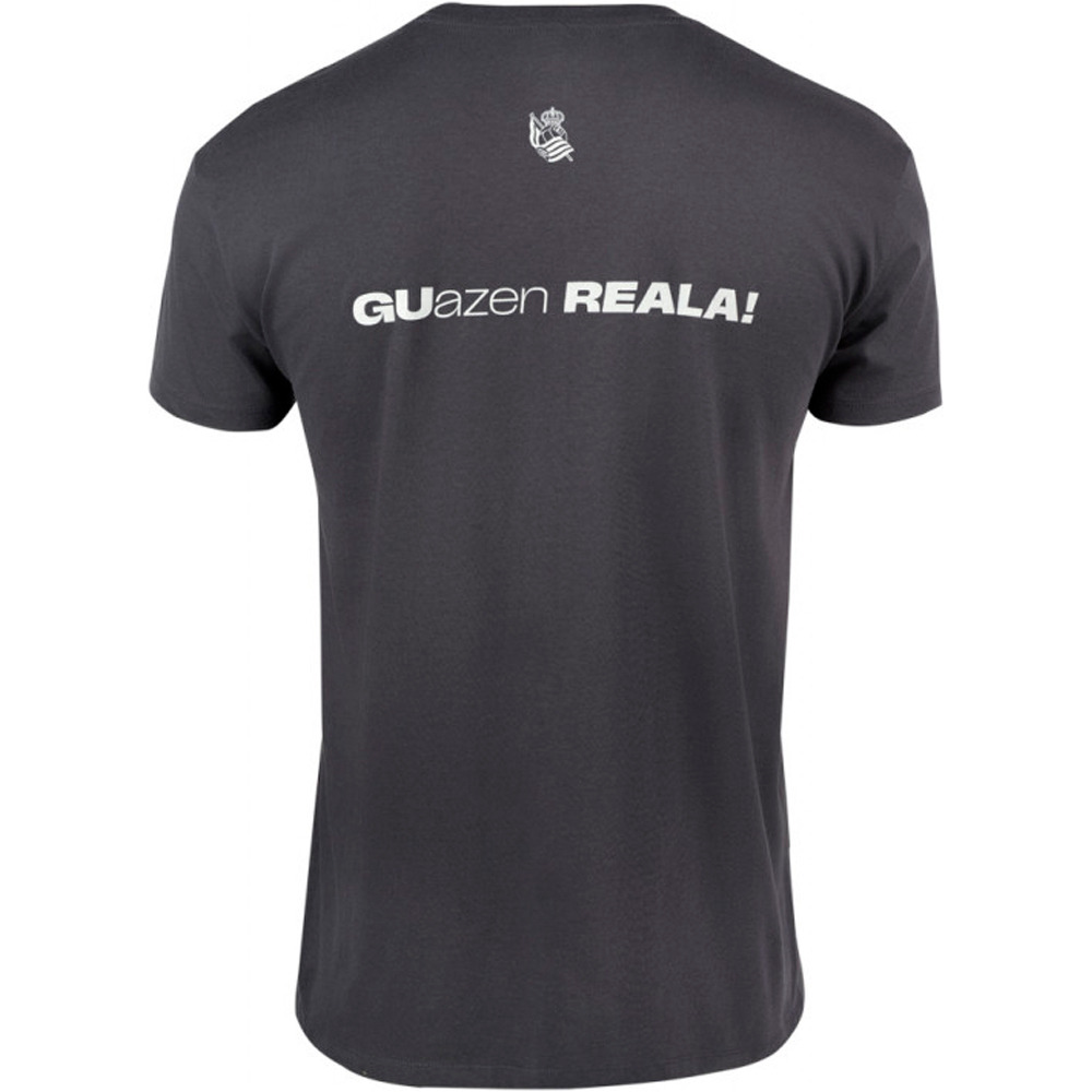 Real Sociedad camiseta de fútbol oficiales CAMISETA GUazen REALA ADULTO vista trasera