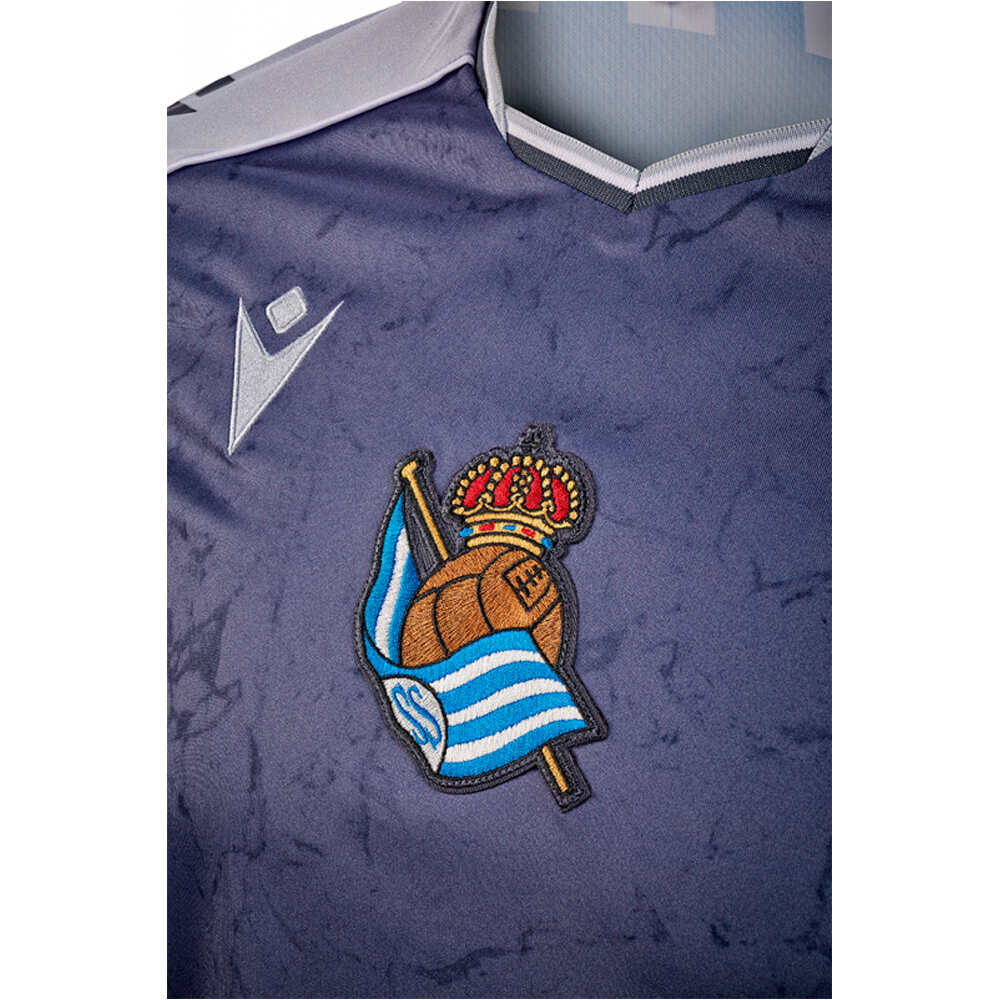 Real Sociedad camiseta de fútbol oficiales R.SOCIEDAD 26 A JSY vista detalle