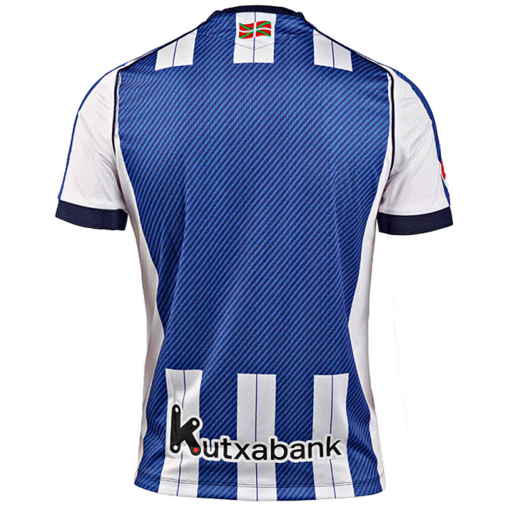 Real Sociedad camiseta de fútbol oficiales R.SOCIEDAD 26 H JSY vista trasera