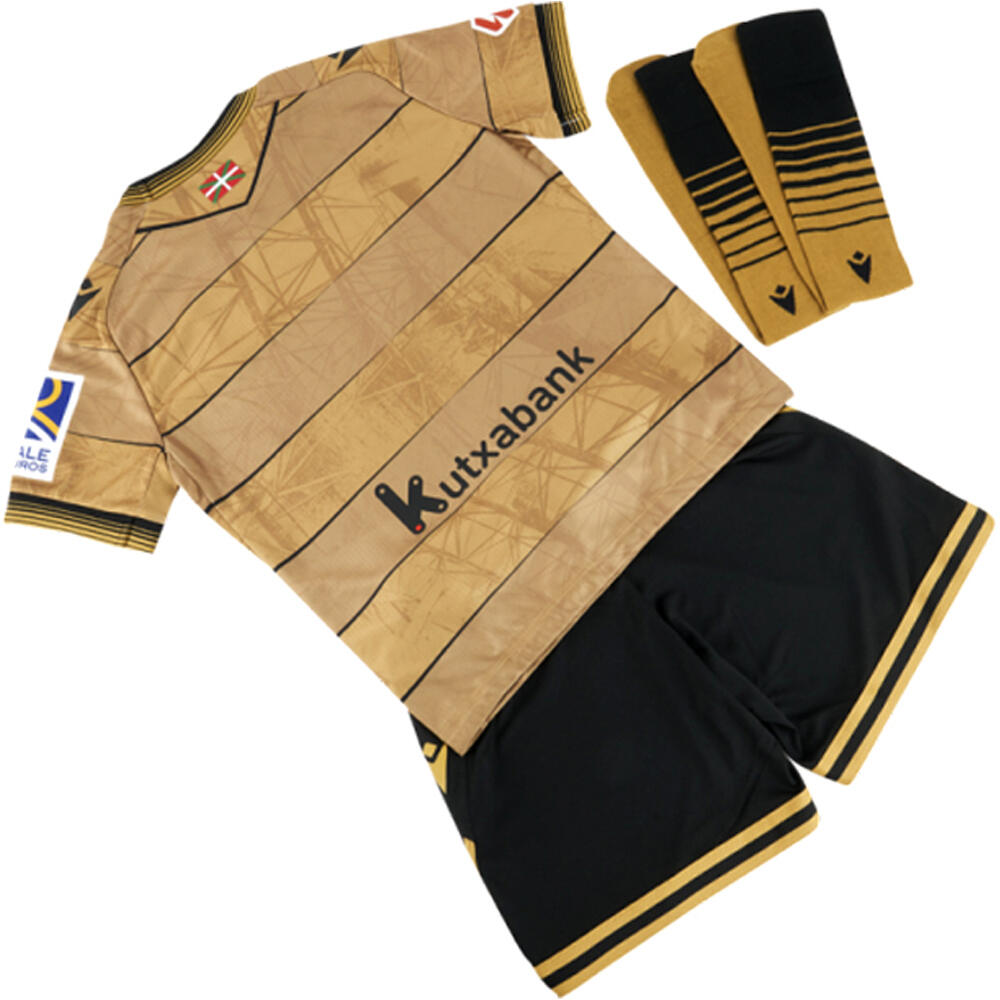 Real Sociedad equipación fútbol niño R.SOCIEDAD 25 A MINI vista trasera