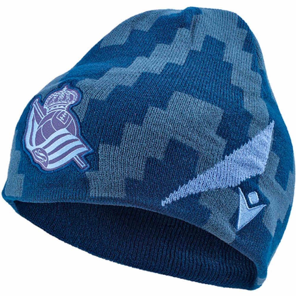 Real Sociedad merchandaising equipos de fútbol oficiales R.SOCIEDAD 26  BEANIE vista frontal