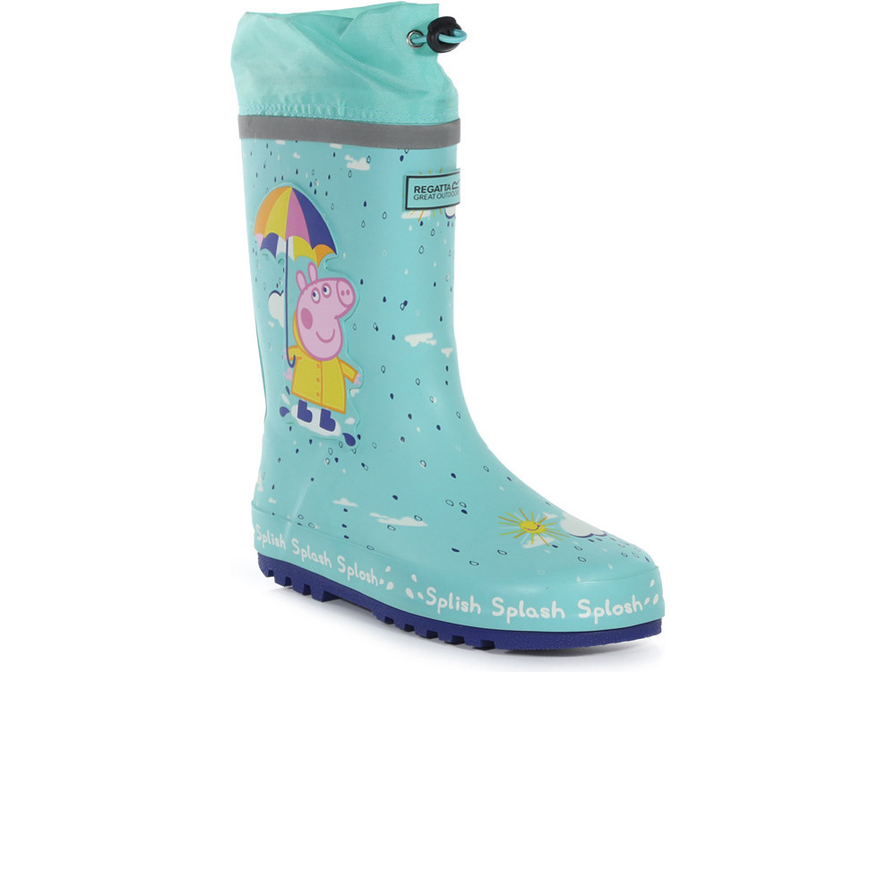 Regatta bota agua niño PeppaSplash Welly lateral interior