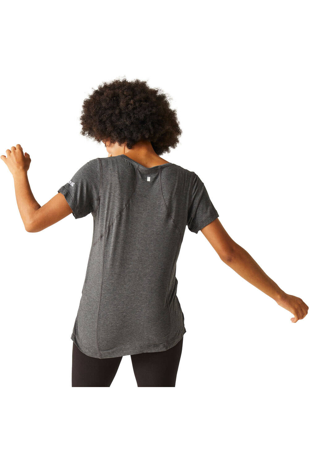 Regatta camiseta montaña manga corta mujer Ballyton vista trasera