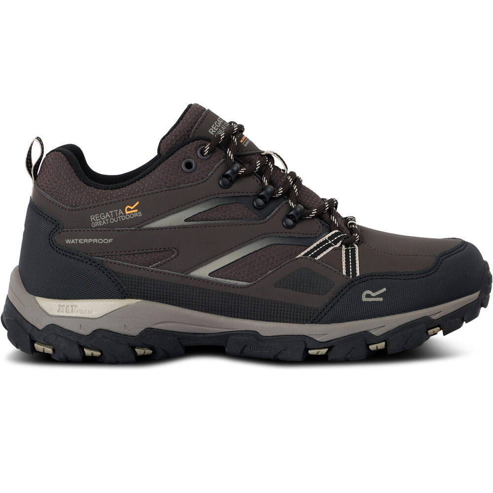 Regatta zapatilla trekking hombre Holcombe 3 Low lateral exterior