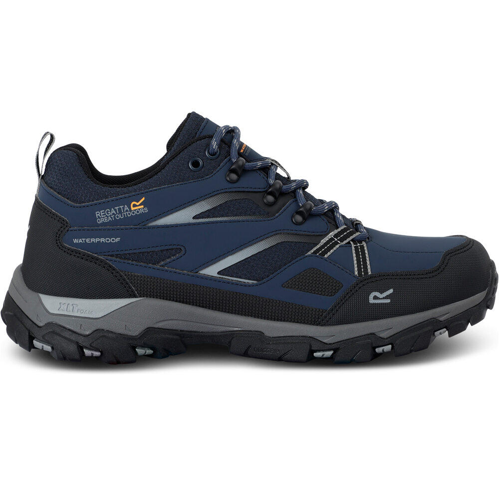 Regatta zapatilla trekking hombre Holcombe 3 Low lateral exterior