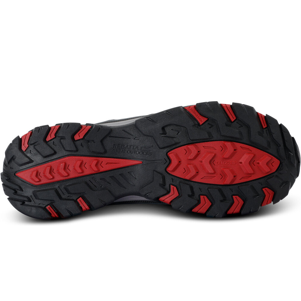 Regatta zapatilla trekking hombre Holcombe 3 Low vista superior