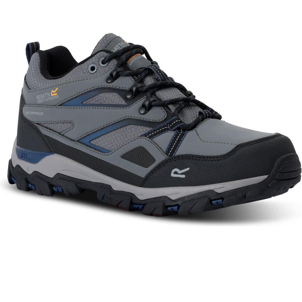 Regatta zapatilla trekking hombre Holcombe 3 Low vista trasera
