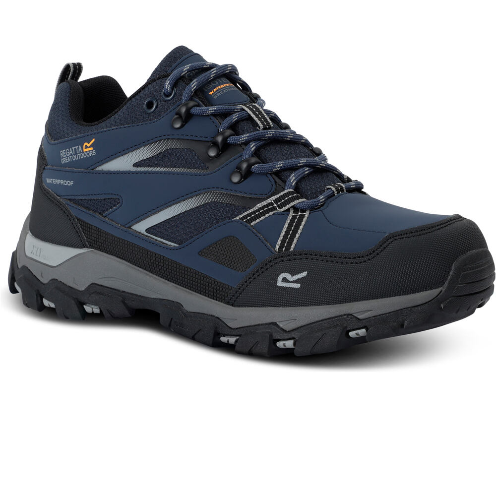 Regatta zapatilla trekking hombre Holcombe 3 Low vista trasera