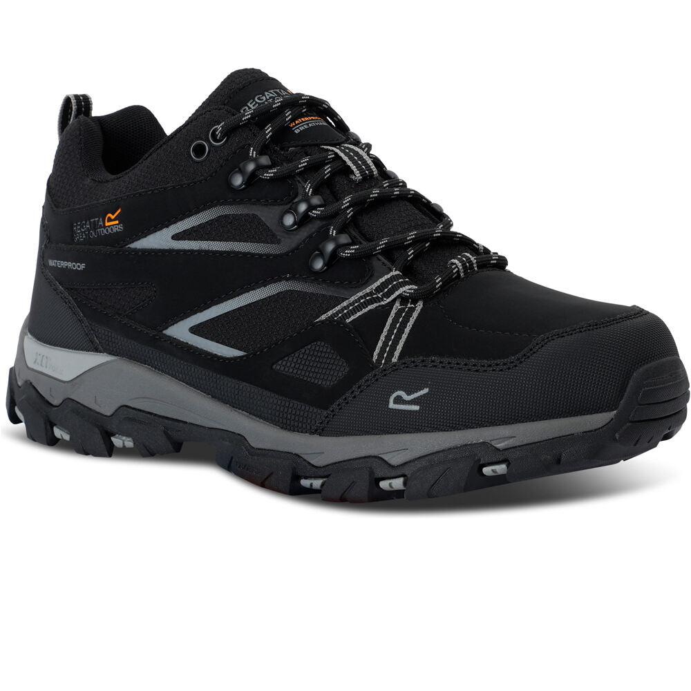 Regatta zapatilla trekking hombre Holcombe 3 Low vista trasera