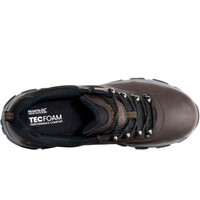 Regatta zapatilla trekking hombre Holcombe Clss Low vista trasera
