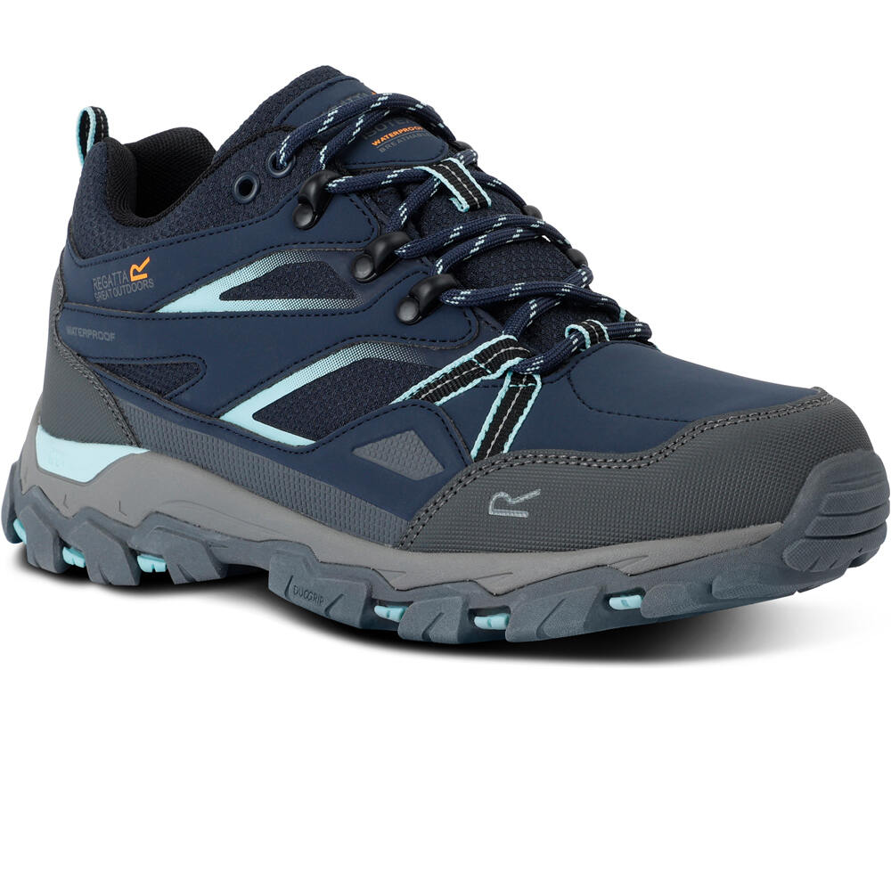 Regatta zapatilla trekking mujer Wmn Holcombe III Low vista trasera