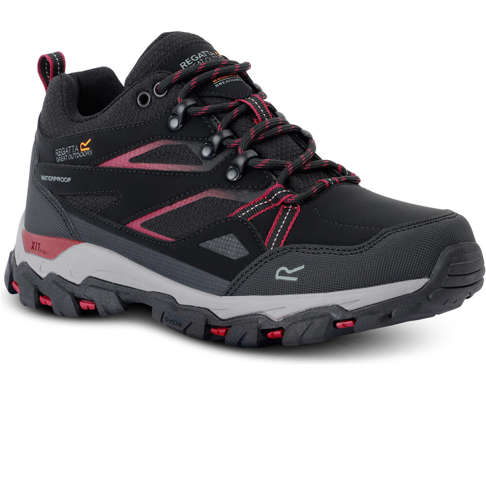 Regatta zapatilla trekking mujer Wmn Holcombe III Low vista trasera
