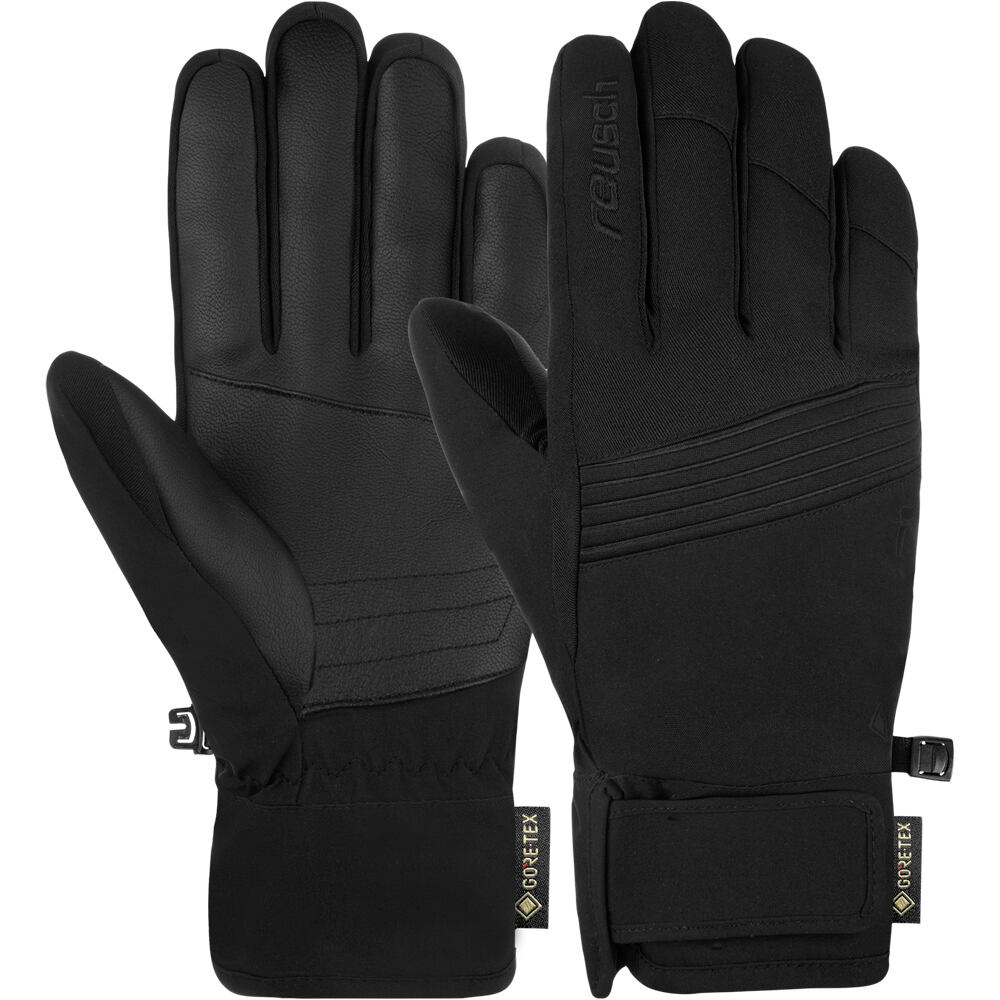 Reusch guantes esquí hombre Reusch Fergus GORE-TEX Black vista frontal