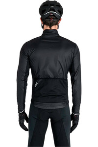 Rh+ cortavientos ciclismo hombre Primaloft Padded Jacket vista trasera