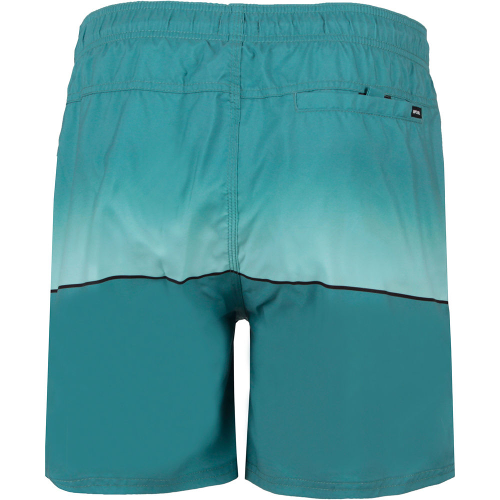 Rip Curl bañador playa hombre BLOCKFADE VOLLEY vista trasera