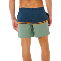Rip Curl bañador playa hombre COMBINE VOLLEY vista trasera