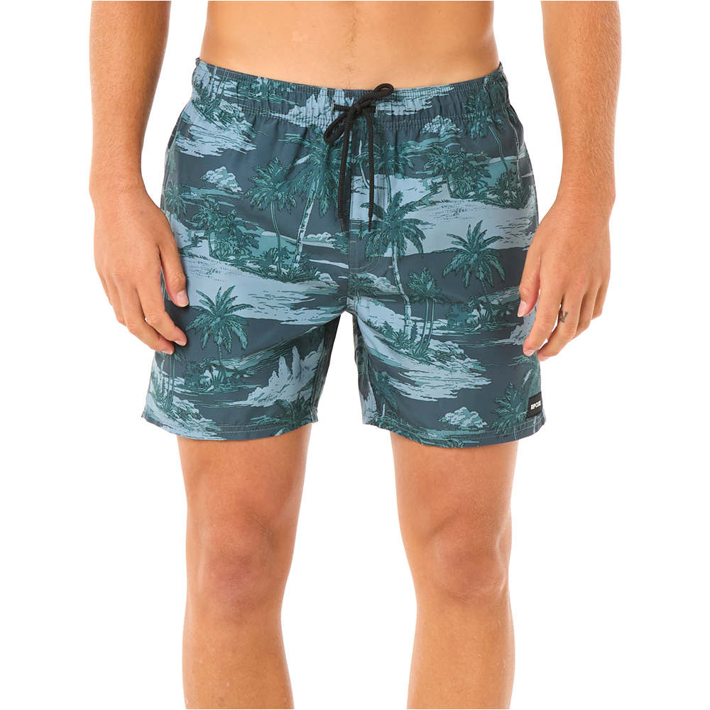 Rip Curl bañador playa hombre DREAMERS VOLLEY vista frontal