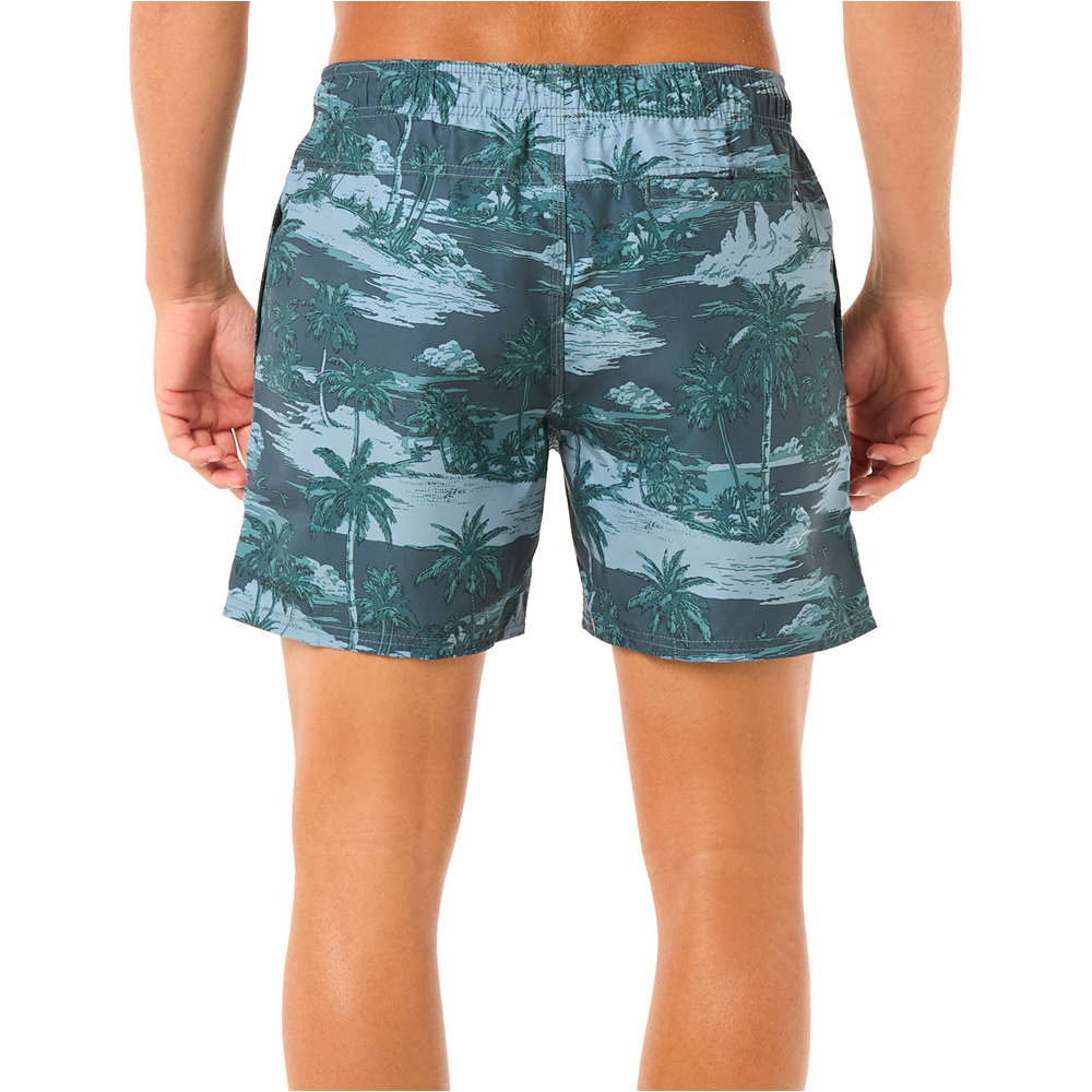 Rip Curl bañador playa hombre DREAMERS VOLLEY vista trasera