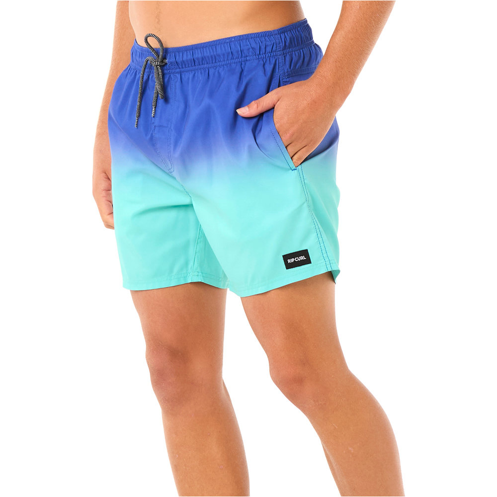 Rip Curl bañador playa hombre LAZE FADE VOLLEY vista detalle