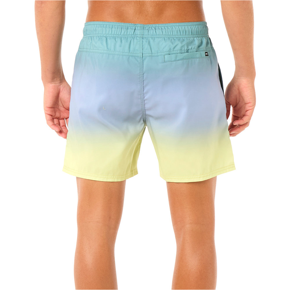 Rip Curl bañador playa hombre LAZE FADE VOLLEY vista trasera