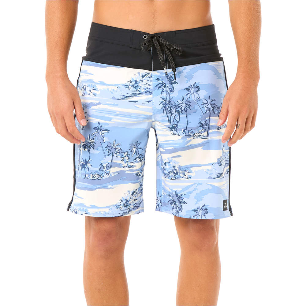 Rip Curl bañador playa hombre MIRAGE BARREL KILLA vista frontal