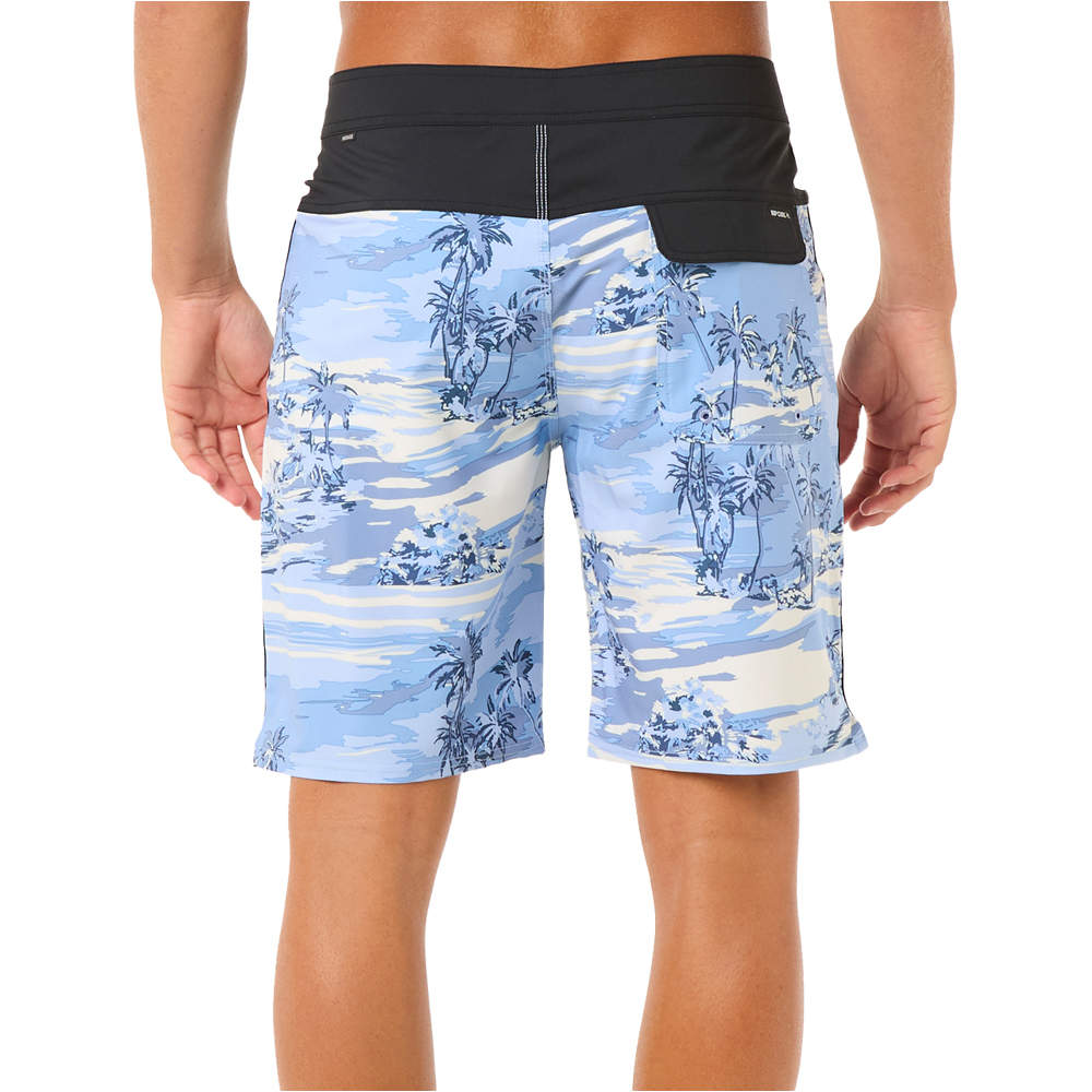 Rip Curl bañador playa hombre MIRAGE BARREL KILLA vista trasera